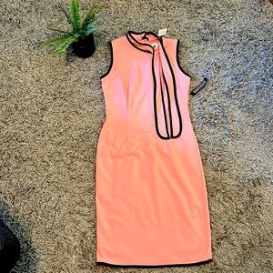 Light pink dress with black trim, Brand new from NY&C with tags